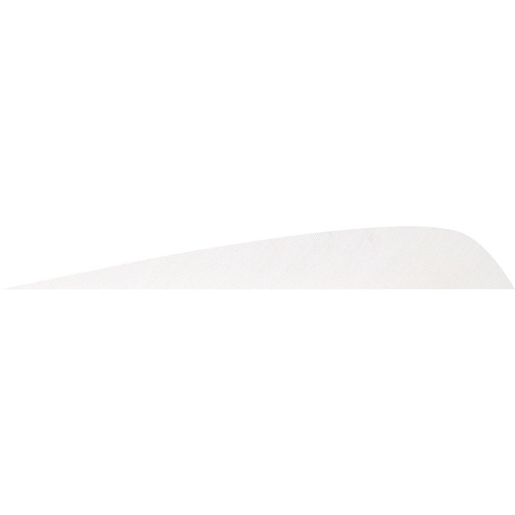 Gateway Parabolic Feathers Flo White 4 In. Lw 50 Pk.