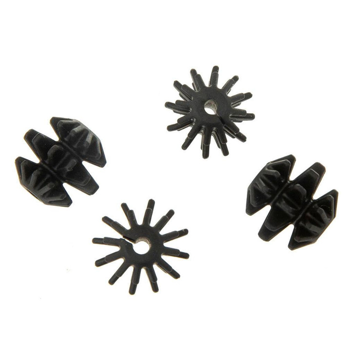  October Mountain Blackberry String Silencer Black 4 Pk. 