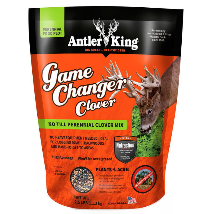  Antler King Game Changer Clover Seed 1/4 Acre 
