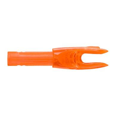  Easton 4mm G Nocks Orange Small Groove 12 Pk. 