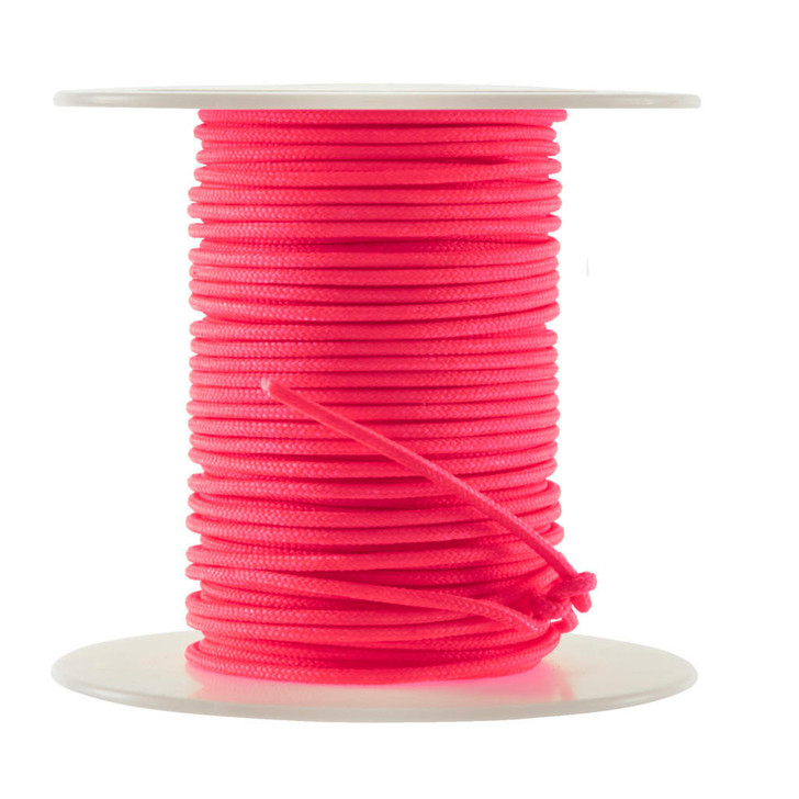 October Mountain Endure-xd Release Loop Rope Flo Pink 100 Ft.