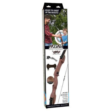  October Mountain Passage Recurve Bow Package 54 In. 20 Lbs. Rh No Arrows Or Quiver 