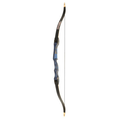 October Mountain Explorer Ce Recurve Bow Blue 54 In. 20 Lbs. Lh