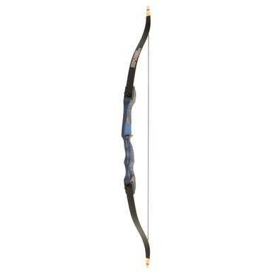 October Mountain Explorer Ce Recurve Bow Blue 54 In. 20 Lbs. Lh 