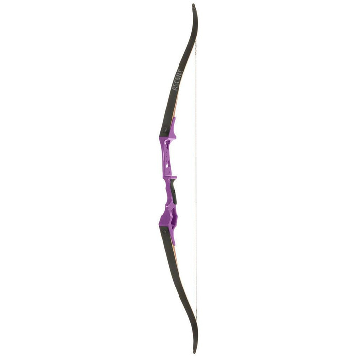  October Mountain Ascent Recurve Bow Purple 58 In. 25 Lbs. Rh 
