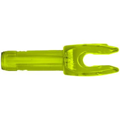  Easton 4mm Microlite Nocks Lemon Lime 12 Pk. 