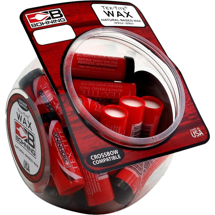  Bohning Tex-tite Wax Fish Bowl 24 Tubes 