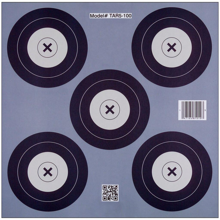  30-06 Paper Targets 5 Spot 100 Pk. 