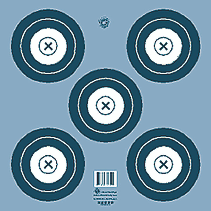 Maple Leaf Target Face Nfaa Indoor 5-spot 100 Pk.