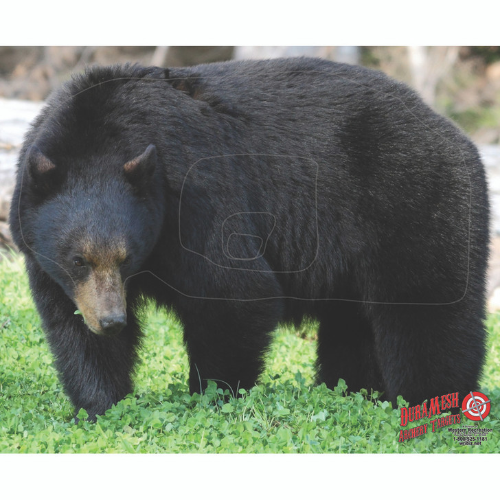 Duramesh Archery Target Black Bear 25 In. X 32 In.