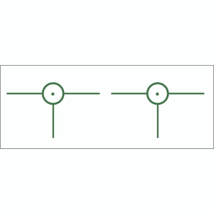 Gunstar Tactical 3d 2 Reticle Green 