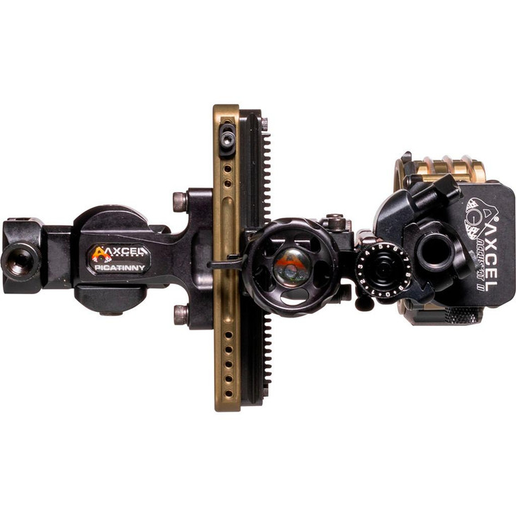  Axcel Landslyde Picatinny Slider Sight Tac. Bh Accustat Ii Micro 2 Pin .010 