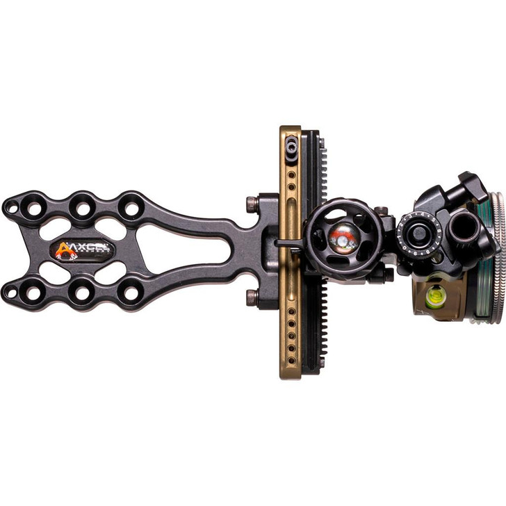  Axcel Landslyde Slider Tactical Bowhunting Sight Avx-41 Scope 1 Pin .010 Green Fiber 