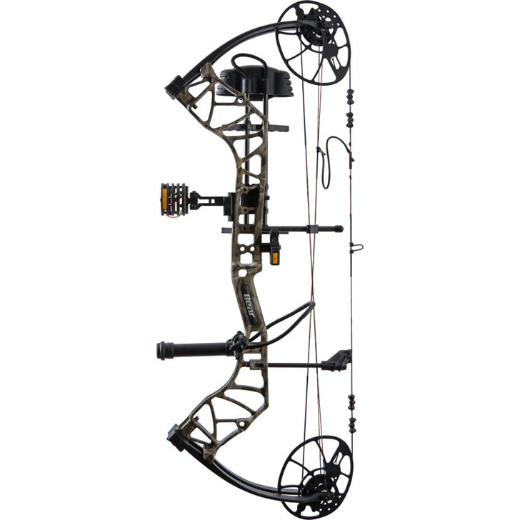  Bear Legit Maxx Rth Bow Package Mossy Oak Roots/black 10-70 Lbs. Lh 
