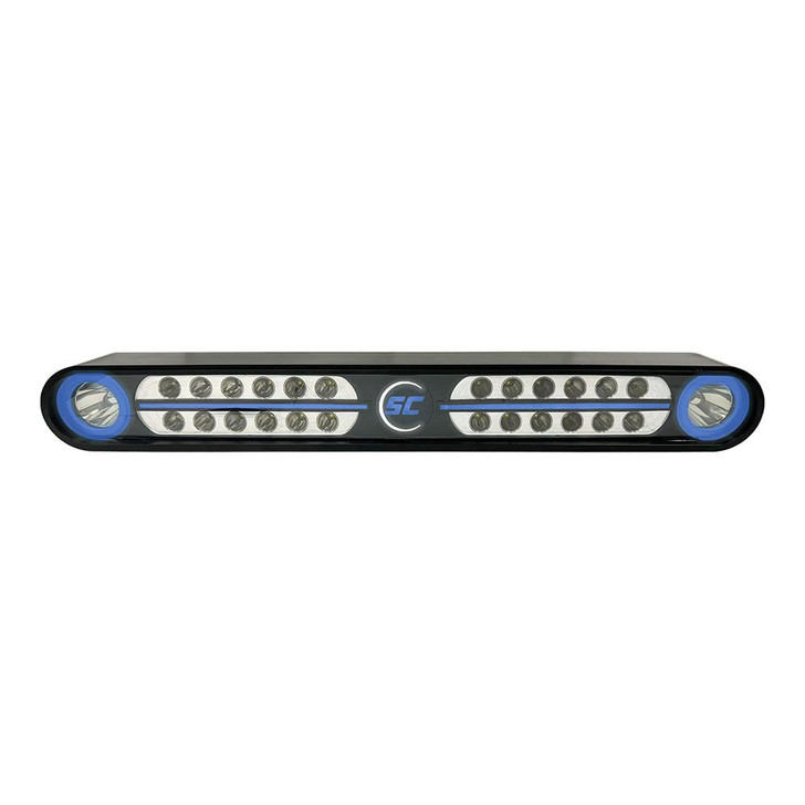 Shadow-Caster LED Lighting Shadow-Caster Eagle Ray LED Light Bar - Black Housing & Dual Optics 