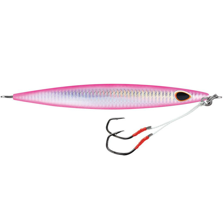  Williamson Kensaki 280 Jig - 7.25" - 9-7/8oz - Silver Pink Zebra 