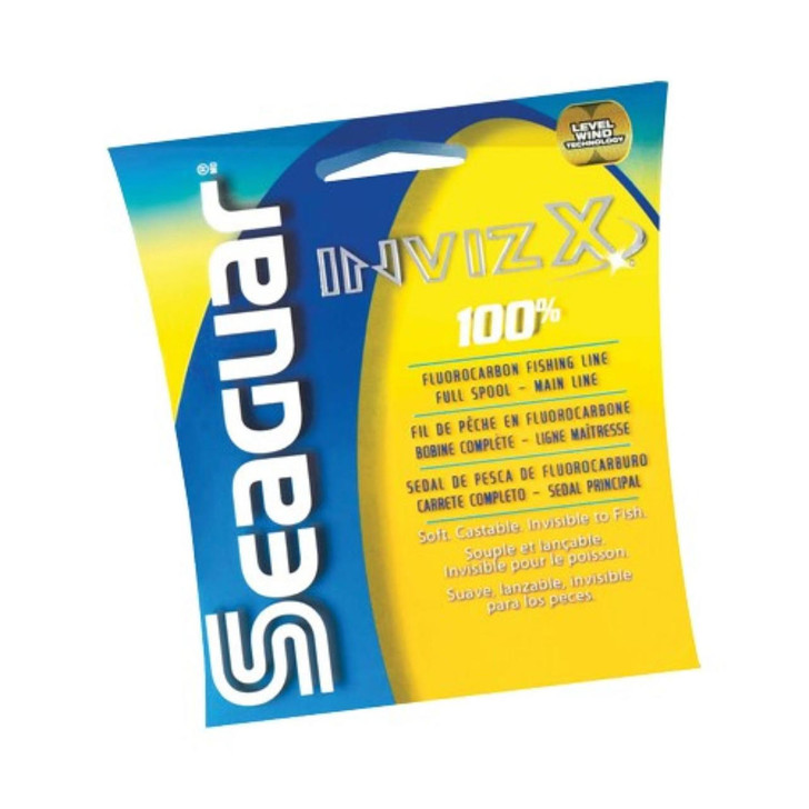 Seaguar Invizx 100 Fluoro 200yd 8lb 08VZ200