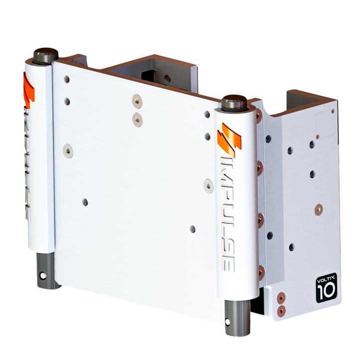  IMPULSE XL 10" Set Back Electric Jack Plate w/Standard Control - White Cerakote 