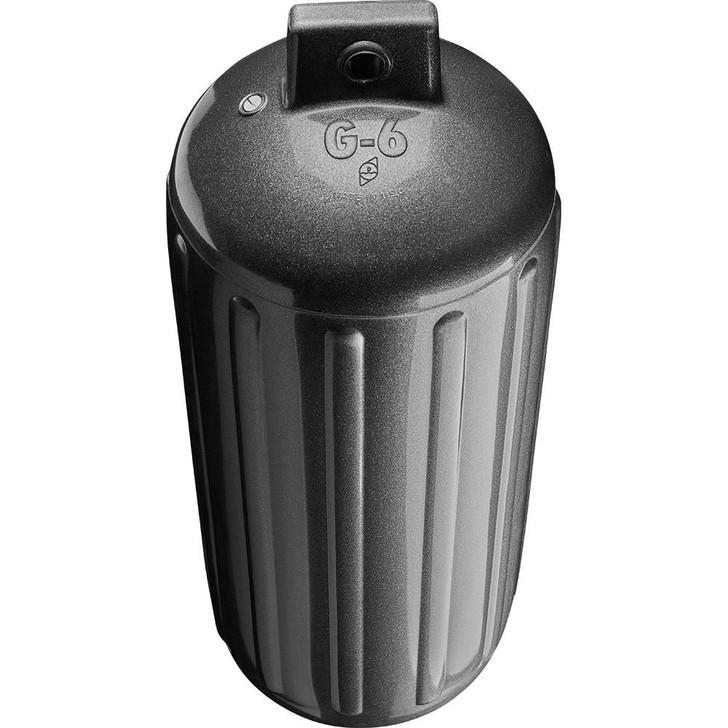 Polyform U.S. Polyform G-6 Twin Eye Fender 11" x 30" - Metallic Graphite 