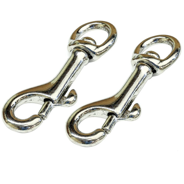  Tigress Nickel Plated Brass Snaps - Pair 