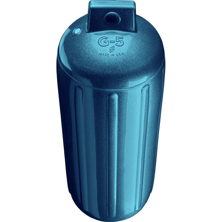 Polyform U.S. Polyform G-5 Twin Eye Fender 8.8" x 26.8" - Metallic Blue 