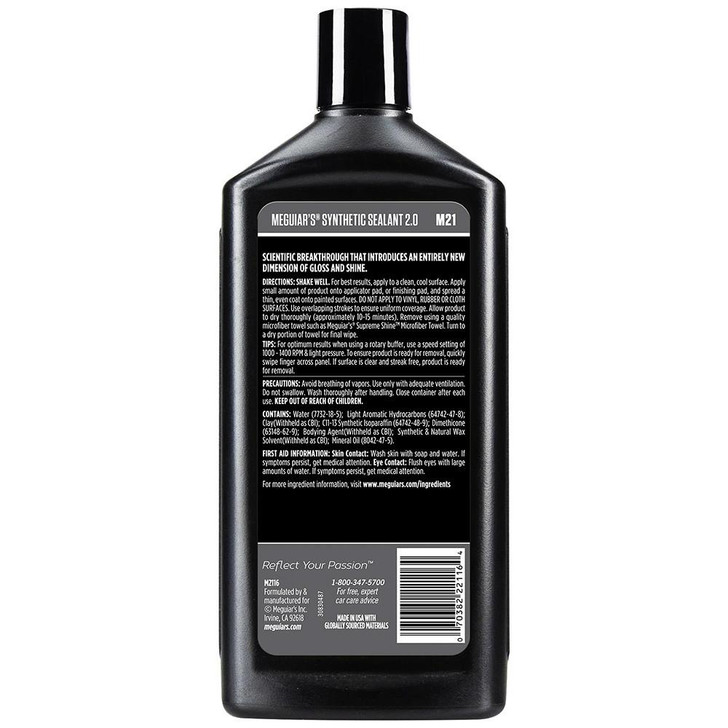  Meguiar's Professional Synthetic Sealant 2.0 - 16oz 