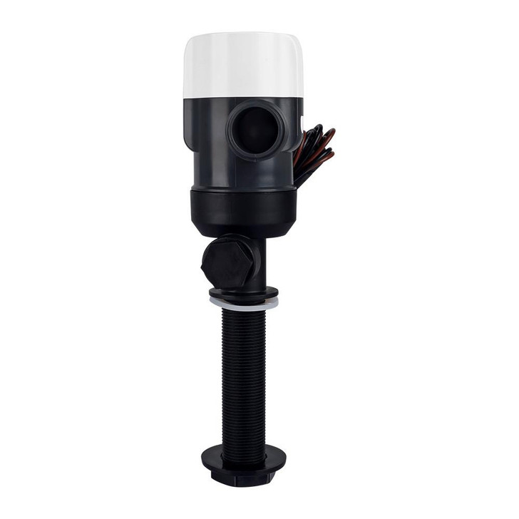  Commodore 1100 GPH Vertical Livewell Pump - Long - 12V 