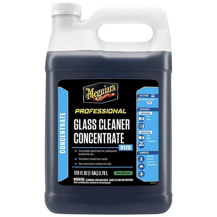 Meguiar's Glass Cleaner Concentrate - 1 Gallon 