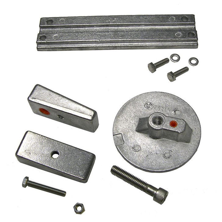  Performance Metals Mercury Verado 4 & Optimax Complete Anode Kit - Aluminum 