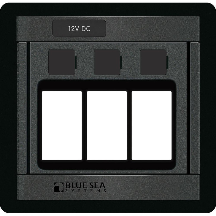 Blue Sea Systems Blue Sea 1520 Remote Control Switch - 360 Panel - 3 Blank 