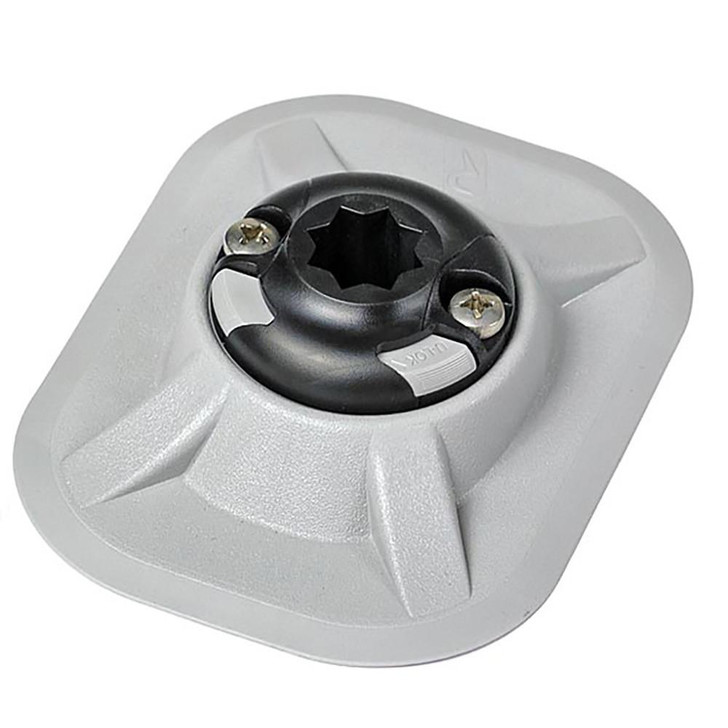  RAILBLAZA RibPort Base w/3M Backing - Grey 