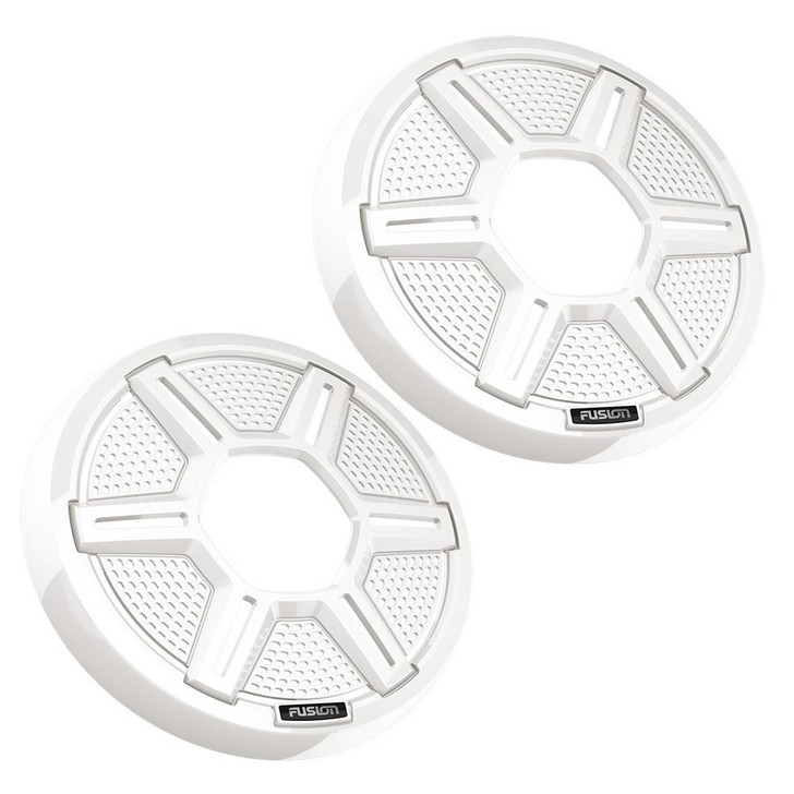  Fusion Apollo™ 6.5" Shielded White Speaker Grilles (Pair) 