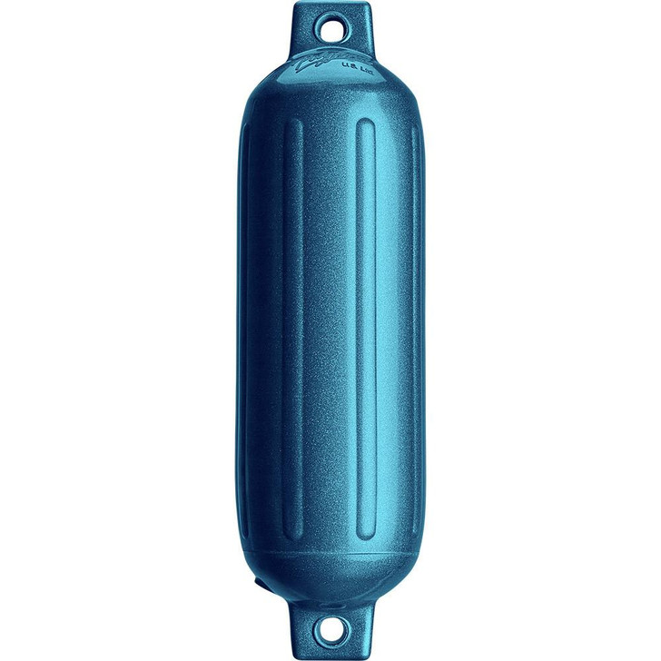 Polyform U.S. Polyform G-3 Twin Eye Fender 5.5" x 19" - Metallic Blue 