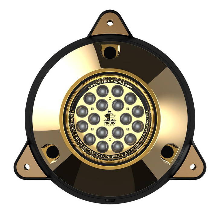  Metro Marine High-Output Surface Mount Underwater Light w/Intelligent Monochromatic LED's - Blue, 90° Beam 