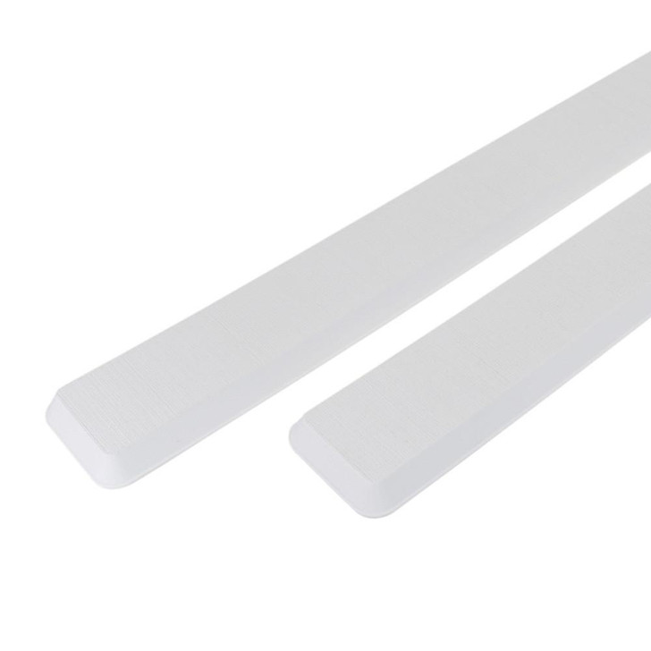  SeaDek Cockpit Coaming Bolster Set (2) - 4" x 39" & 20mm Thick - White w/Brushed Texture 