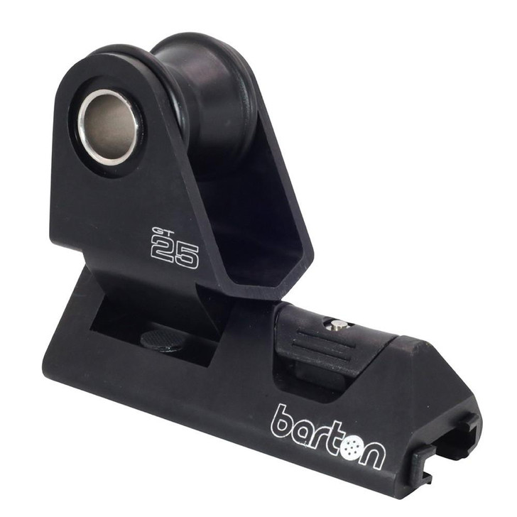 Barton Marine Barton 25mm T-Track Genoa Car - Black 