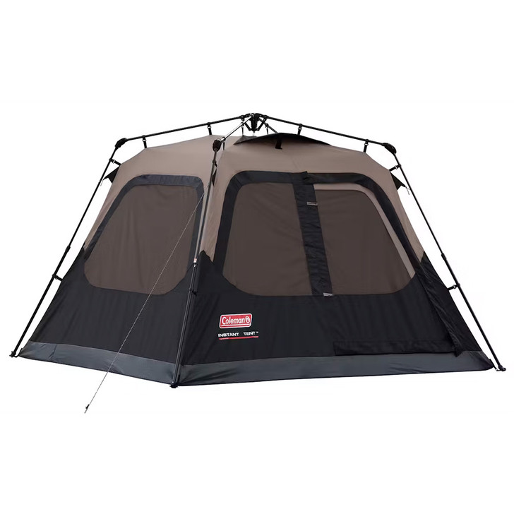 Coleman 4-Person Cabin Camping Tent w/Instant Setup - Black