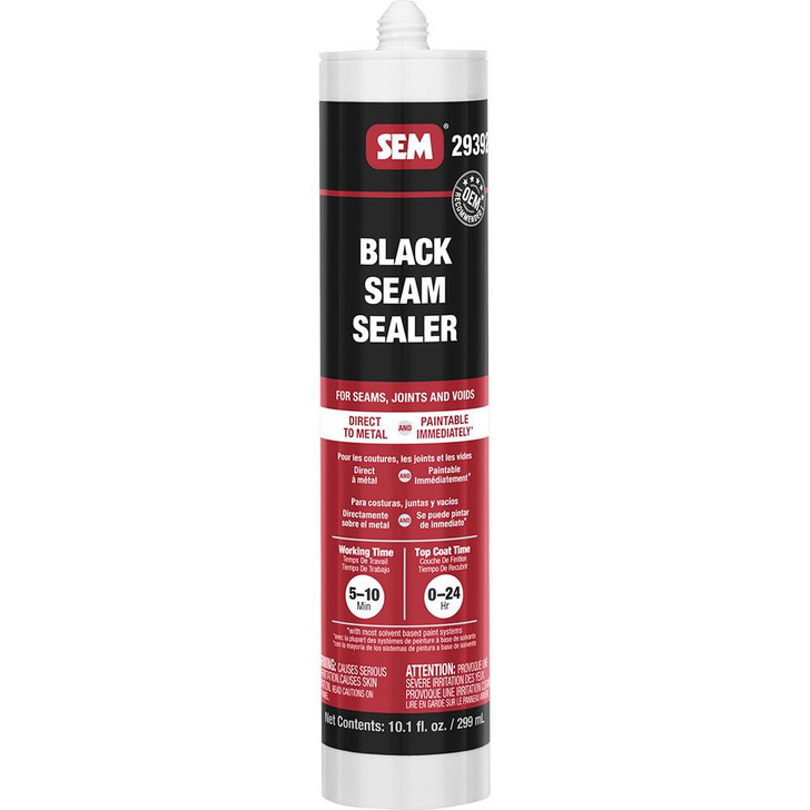  SEM 1K Seam Sealer - 10.1oz Tube - Black 