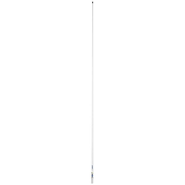  Scout 8' QuickFit White VHF Antenna w/5M Cable + FME Quick 6 Foam Filled 6db Solid Brass & Copper Element 