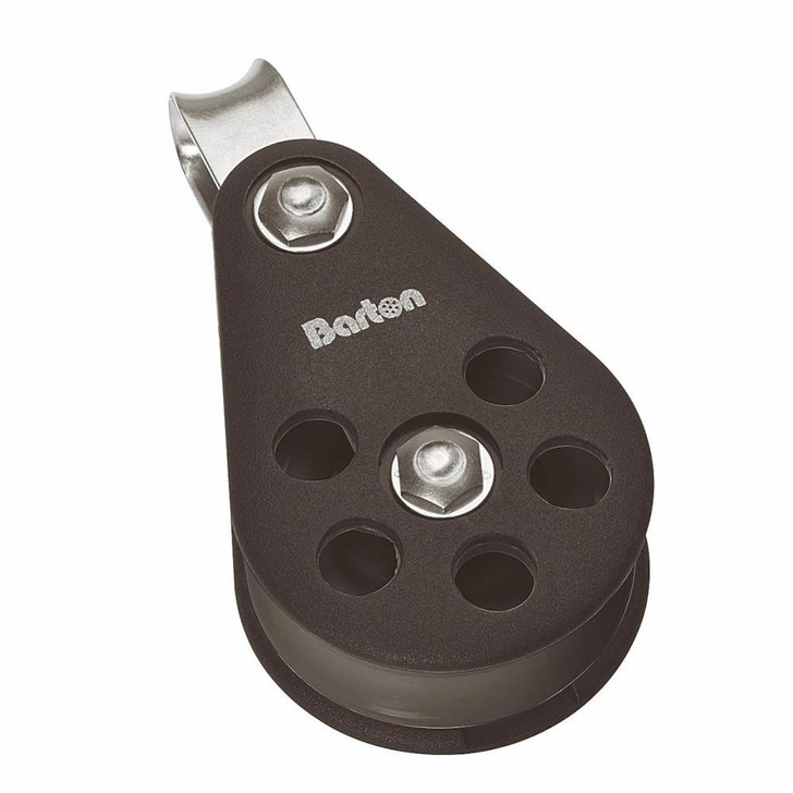 Barton Marine Barton Size 5 54mm Plain Bearing Pulley Block Single Block Fixed Eye 