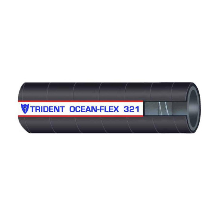  Trident Marine 1-1/2" x 25' Ocean-Flex Multipurpose Hose 