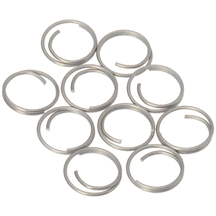 Barton Marine Barton Stainless Steel Large Split Rings - 14mm - 10-Pack 
