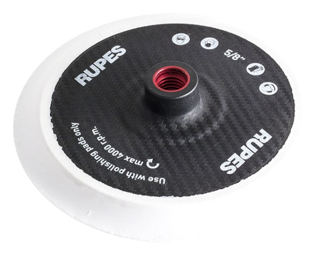 RUPES Backing Pad 150mm/6" Velcro w/5/8" Female Thread