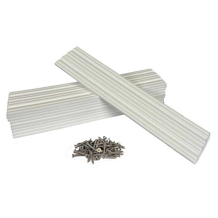  Caliber Marine Slides 3"x15" White *10-Pack 