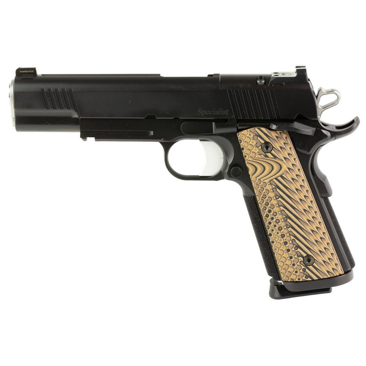 Dan Wesson Dw Specialist Or 9mm 5" Rail Blk 
