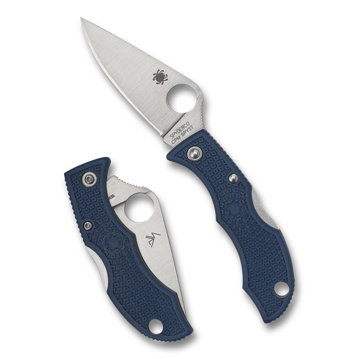  Spyderco Ladybug 3 Ltwt Cpm 1.9" Blu 