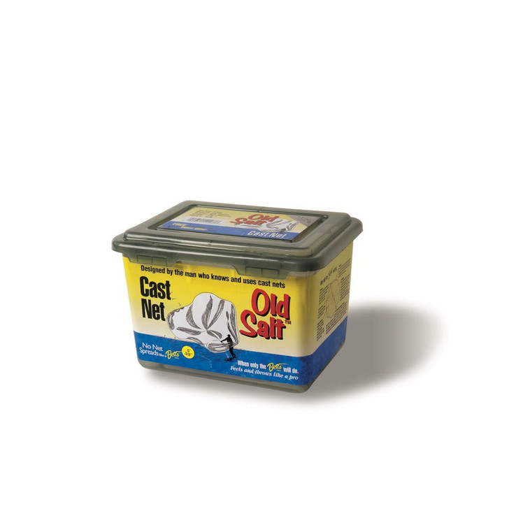 Betts Old Salt Cast Net 8ft Mono 3 8in Mesh Box