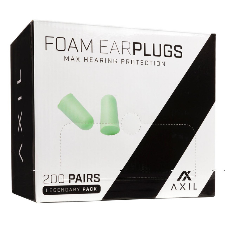  Axil Foam Ear Plugs 200 Pair Box 