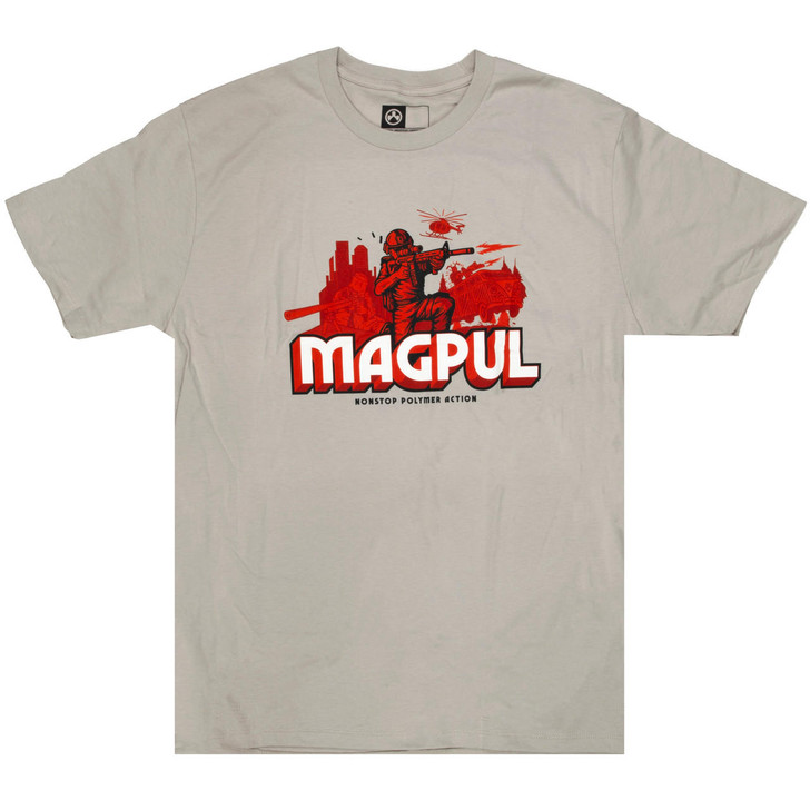 Magpul Industries Magpul Polymer Action Tshrt Slvr 