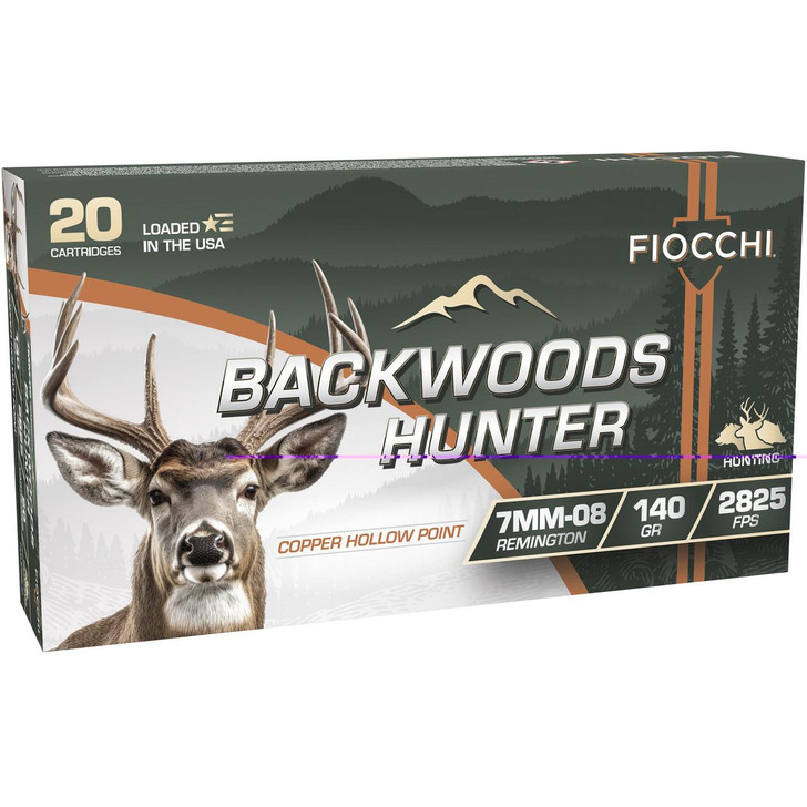 Fiocchi Ammunition Fiocchi Bkw Hntr 7mm-08 140gr 20/200 